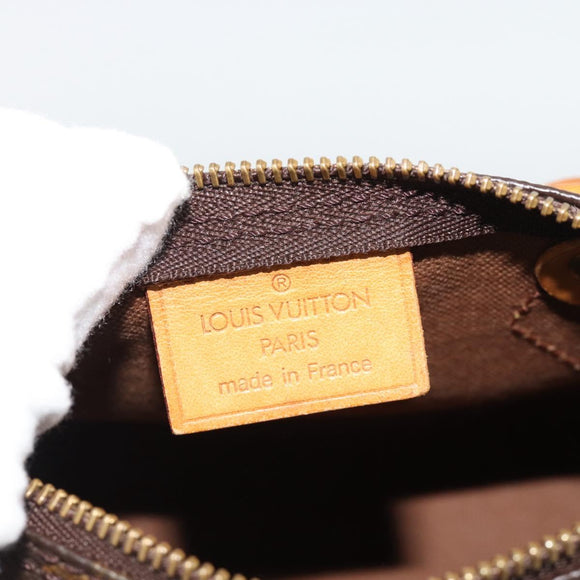 LOUIS VUITTON Monogram Mini Speedy Hand Bag M41534 LV Auth 188952