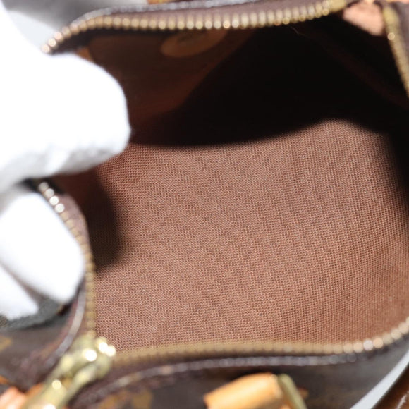 LOUIS VUITTON Monogram Mini Speedy Hand Bag M41534 LV Auth 188952