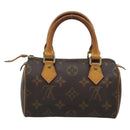 LOUIS VUITTON Monogram Mini Speedy Hand Bag M41534 LV Auth 188952-3