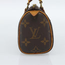 LOUIS VUITTON Monogram Mini Speedy Hand Bag M41534 LV Auth 188952-4