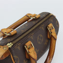 LOUIS VUITTON Monogram Mini Speedy Hand Bag M41534 LV Auth 188952-6