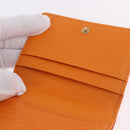 LOUIS VUITTON Epi Ludlow Coin Purse Orange Mandarin M6330H LV Auth 188953V-18