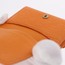 LOUIS VUITTON Epi Ludlow Coin Purse Orange Mandarin M6330H LV Auth 188953V-20