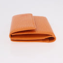 LOUIS VUITTON Epi Ludlow Coin Purse Orange Mandarin M6330H LV Auth 188953V-4