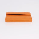 LOUIS VUITTON Epi Ludlow Coin Purse Orange Mandarin M6330H LV Auth 188953V-6