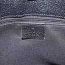 GUCCI GG Canvas Shoulder Bag Black Silver 120841 Auth 188960A-14