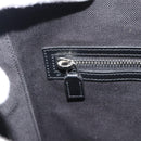 GUCCI GG Supreme Sherry Line Shoulder Bag PVC Black Silver 792081 Auth 188961-19