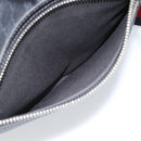 GUCCI GG Supreme Sherry Line Shoulder Bag PVC Black Silver 792081 Auth 188961-21
