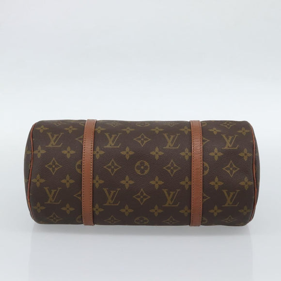 LOUIS VUITTON Monogram Papillon 30 Hand Bag M51385 LV Auth 188962