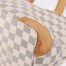 LOUIS VUITTON Damier Azur Hampstead PM Tote Bag N51207 LV Auth 188965-8
