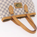 LOUIS VUITTON Damier Azur Hampstead PM Tote Bag N51207 LV Auth 188965-6