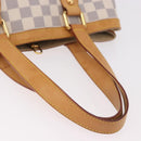 LOUIS VUITTON Damier Azur Hampstead PM Tote Bag N51207 LV Auth 188965-7