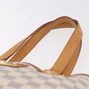 LOUIS VUITTON Damier Azur Hampstead PM Tote Bag N51207 LV Auth 188965-14
