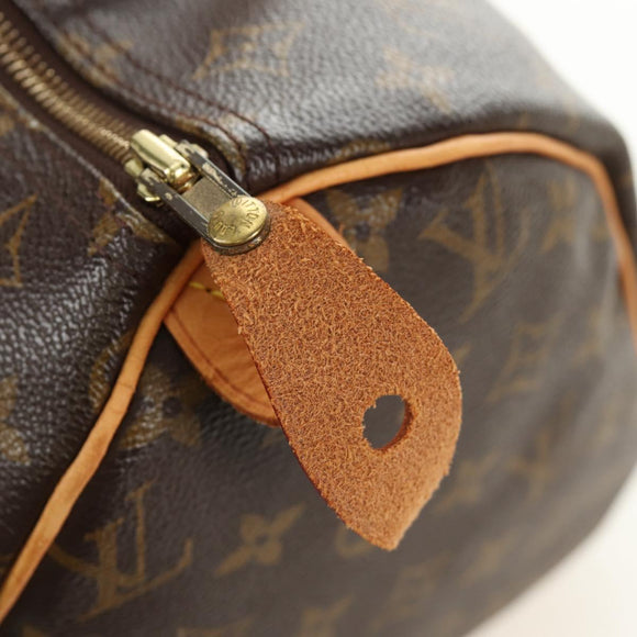 LOUIS VUITTON Monogram Speedy 30 Hand Bag M41526 LV Auth 188966V