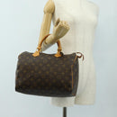 LOUIS VUITTON Monogram Speedy 30 Hand Bag M41526 LV Auth 188966V-25