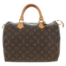 LOUIS VUITTON Monogram Speedy 30 Hand Bag M41526 LV Auth 188966V-13