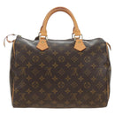LOUIS VUITTON Monogram Speedy 30 Hand Bag M41526 LV Auth 188966V-2