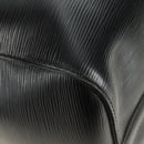 LOUIS VUITTON Epi Keepall 50 Boston Bag Noir M42962 LV Auth 188969V-18