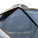 LOUIS VUITTON Epi Keepall 50 Boston Bag Noir M42962 LV Auth 188969V-24
