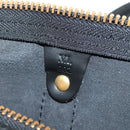 LOUIS VUITTON Epi Keepall 50 Boston Bag Noir M42962 LV Auth 188969V-11