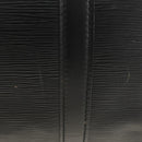 LOUIS VUITTON Epi Keepall 50 Boston Bag Noir M42962 LV Auth 188969V-3