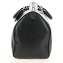 LOUIS VUITTON Epi Keepall 50 Boston Bag Noir M42962 LV Auth 188969V-4
