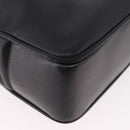 CHANEL COCO Mark Chain Shoulder Bag Leather Gold Black CC Auth 188970V-9