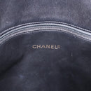 CHANEL COCO Mark Chain Shoulder Bag Leather Gold Black CC Auth 188970V-17