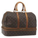 LOUIS VUITTON Monogram Sac Sports Boston Bag M41444 LV Auth 188975-1