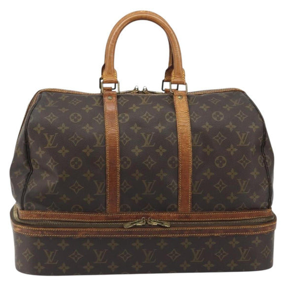 LOUIS VUITTON Monogram Sac Sports Boston Bag M41444 LV Auth 188975
