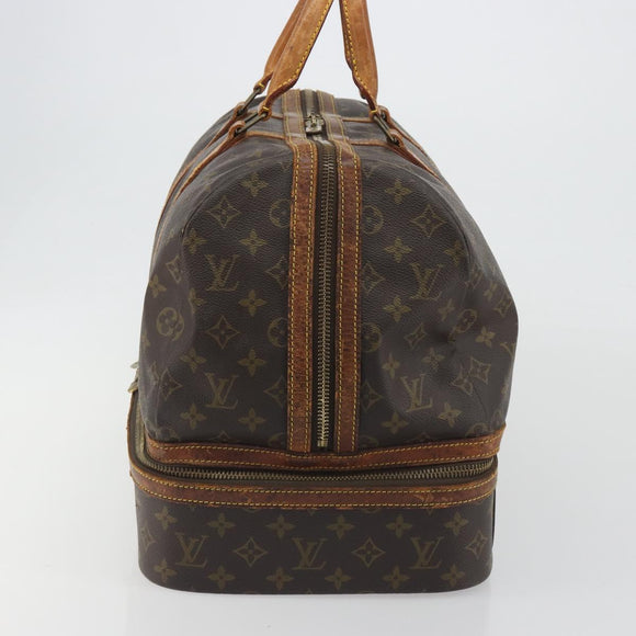 LOUIS VUITTON Monogram Sac Sports Boston Bag M41444 LV Auth 188975
