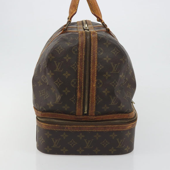 LOUIS VUITTON Monogram Sac Sports Boston Bag M41444 LV Auth 188975