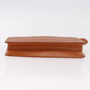 LOUIS VUITTON Epi Pochette Homme Bag Brown Zipangu Gold M52528 LV Auth 188977-6