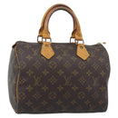 LOUIS VUITTON Monogram Speedy 25 Hand Bag M41528 LV Auth 188980-1