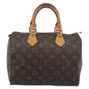 LOUIS VUITTON Monogram Speedy 25 Hand Bag M41528 LV Auth 188980-13