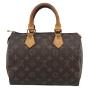 LOUIS VUITTON Monogram Speedy 25 Hand Bag M41528 LV Auth 188980-2