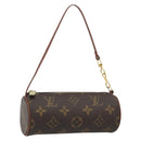 LOUIS VUITTON Monogram Papillon Pouch LV Auth 188981-1