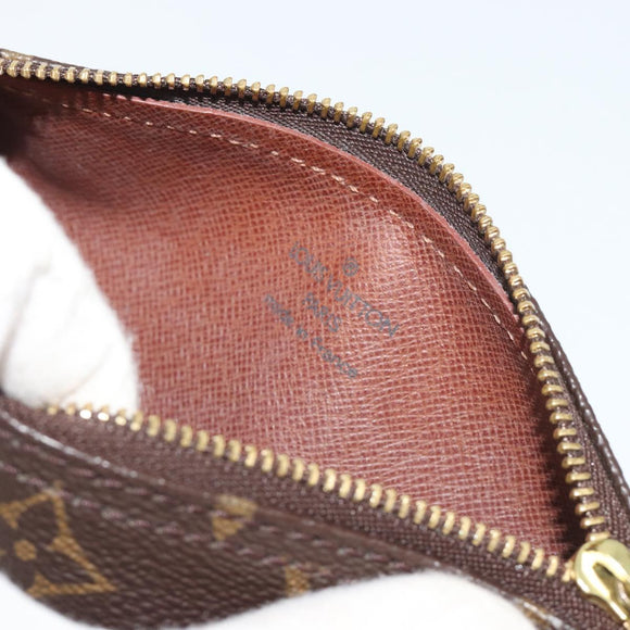 LOUIS VUITTON Monogram Papillon Pouch LV Auth 188981