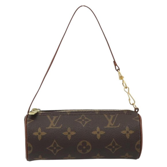 LOUIS VUITTON Monogram Papillon Pouch LV Auth 188981