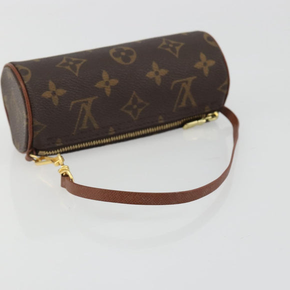 LOUIS VUITTON Monogram Papillon Pouch LV Auth 188981