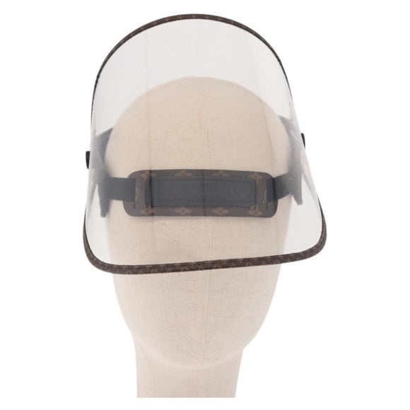 LOUIS VUITTON Monogram Viger LV Shield Sun Visor M76727 LV Auth 188984A