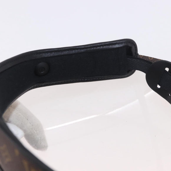 LOUIS VUITTON Monogram Viger LV Shield Sun Visor M76727 LV Auth 188984A