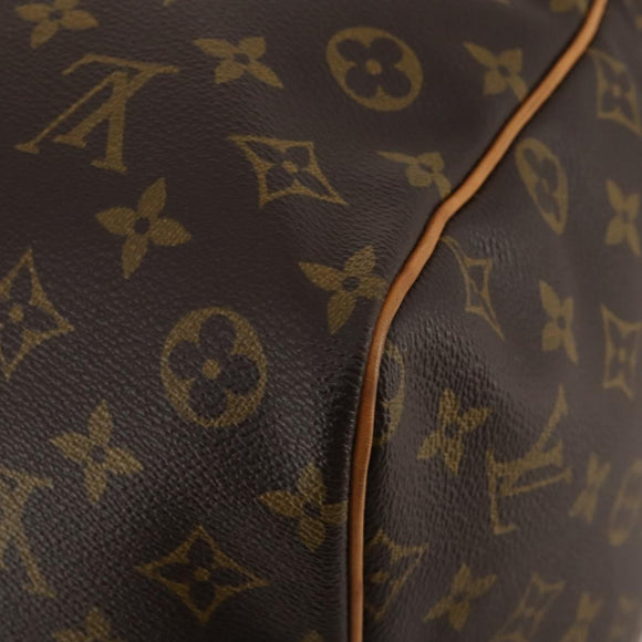 LOUIS VUITTON Monogram Keepall 60 Boston Bag M41422 LV Auth 188986A