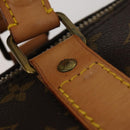 LOUIS VUITTON Monogram Keepall 60 Boston Bag M41422 LV Auth 188986A-9
