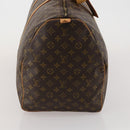 LOUIS VUITTON Monogram Keepall 60 Boston Bag M41422 LV Auth 188986A-4