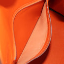 HERMES Birkin 30 Hand Bag Taurillon Clemence Leather Orange Silver Auth 188988SM-30