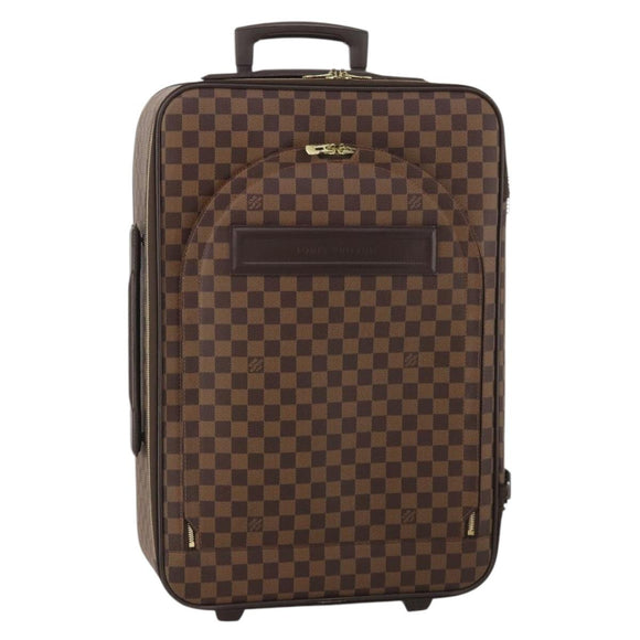 LOUIS VUITTON Damier Ebene Pegas 55 Suitcase N23294 LV Auth 188989