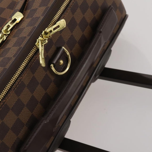 LOUIS VUITTON Damier Ebene Pegas 55 Suitcase N23294 LV Auth 188989