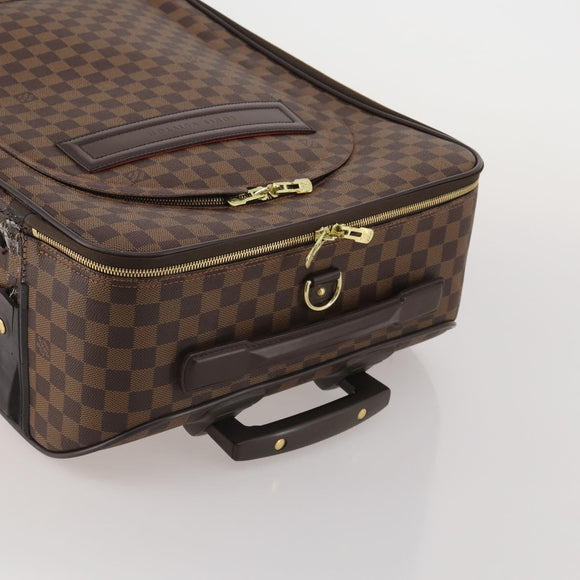 LOUIS VUITTON Damier Ebene Pegas 55 Suitcase N23294 LV Auth 188989