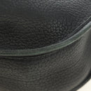 HERMES Evelyn 1 GM Bag Taurillon Leather Black Gold Auth 188991M-19